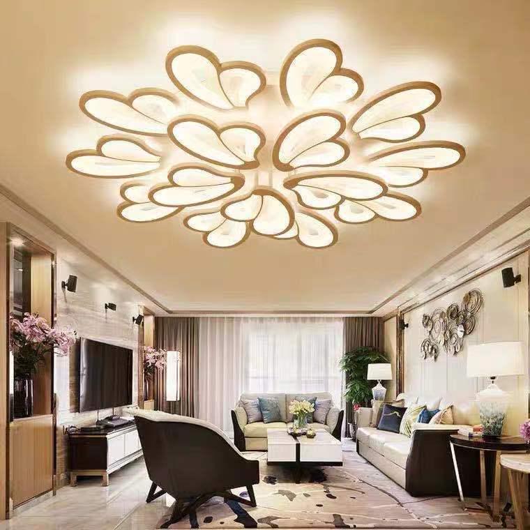 Elegant Modern LED Nordic Ceiling Lamp for Living Room, Bedroom, and Restaurant