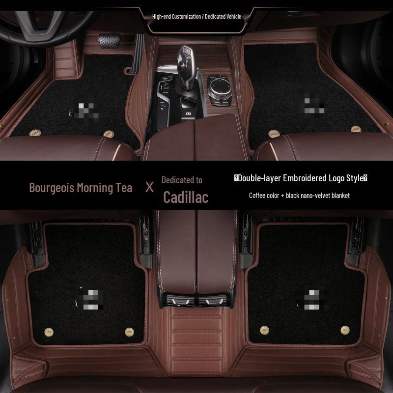 Full Coverage Floor Mats for Cadillac Models: ATSL, CT4, CT5, CT6, Lyriq, XT4, XT5, XT6, XTS, SRX