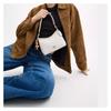 Coach Laurel 19 Logo Logo Zip Calf Leather Crossbody Shoulder Bag Small Women's Chalk White