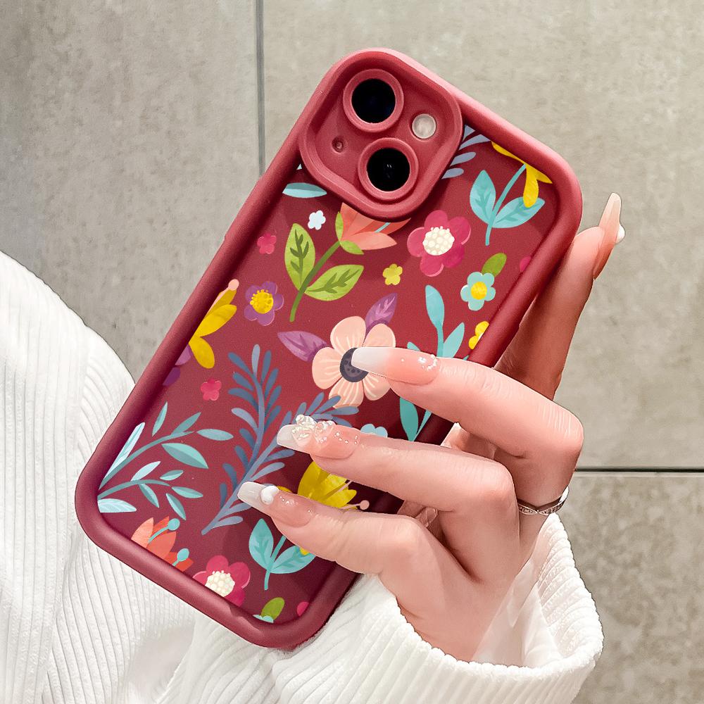 Coque de téléphone en Silicone souple, motif d'impression d'échelle carrée, couverture complète d'appareil photo, Protection antichoc, étui en caoutchouc pour Vivo