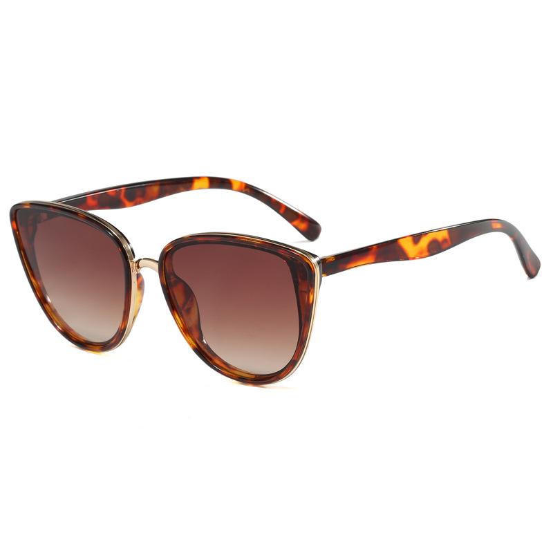Xiaomi Men Women Cat‑Eye Sunglasses UV400 Gold Metal Trim Fashion Shades for Travel Beach Street Party