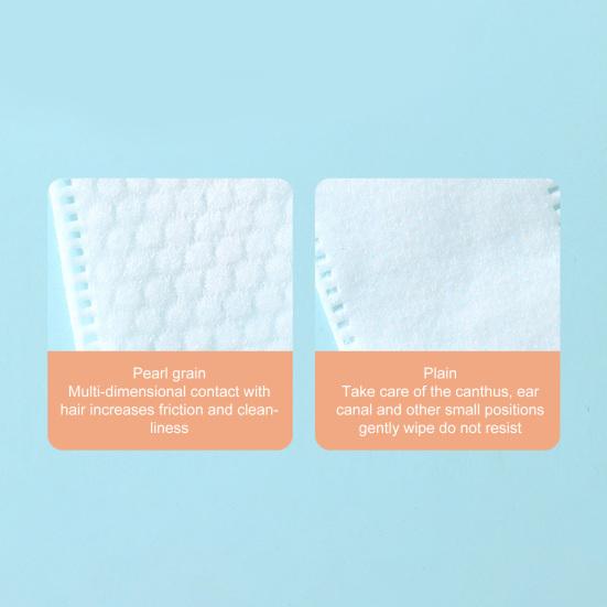 50 Stück/Set Haustierwischtuch Guter Reinigungseffekt Nicht befeuchtet Ultraweich Mundpflege Einweg Haustier Feuchttuch Zahnreinigung Fingerling Produkt für Katze