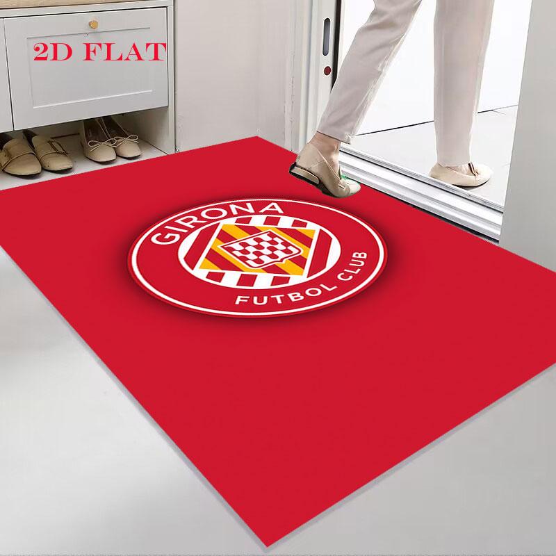 Girona FC Carpet Rug for Living Room Bedroom Home Sofa Decoration,Kids Play Nonslip Floor Mat