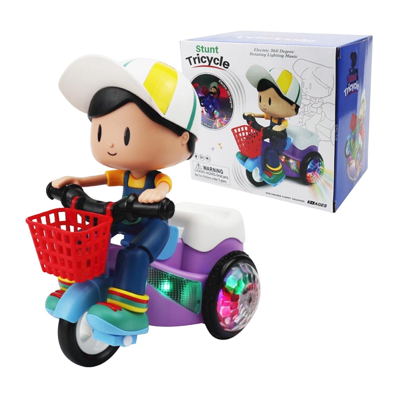 Children s Stunt Tricycle Toy, Light Up Educational Toy, Children s Toys One Size