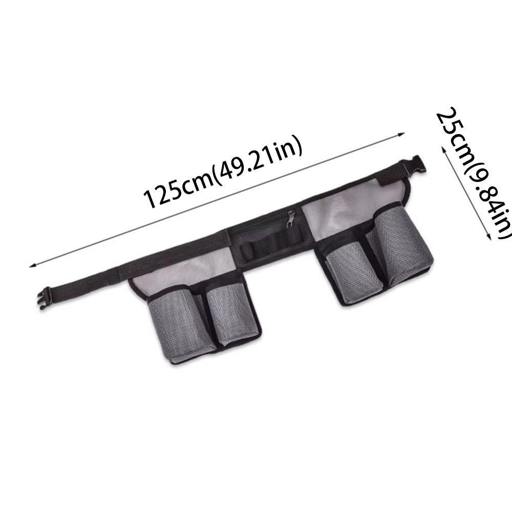 Waterproof Housekeeping Waist Belt Adjustable Gardening Tool Waist Bag  Electrician Toolkit
