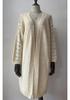Cross2026 Autumn Winter Plus Size Solid Color Knit Cardigan for Women - European American Fashion Sweater Coat