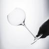 PREMIUM BY CRISON Large Belly Lead-Free Crystal Wine Glass, High-End Stemmed Glass