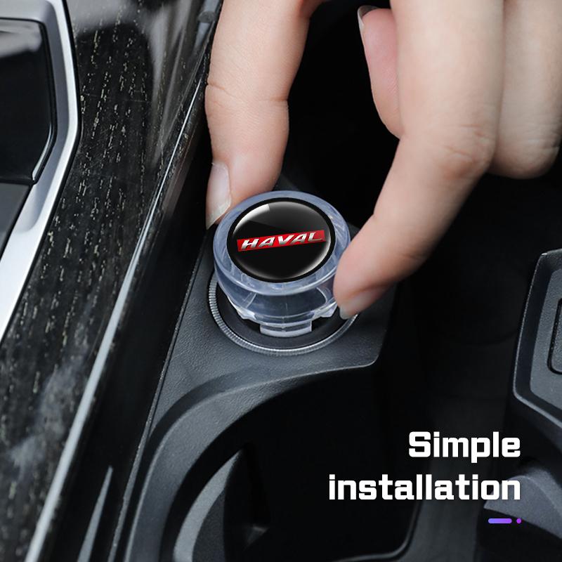 Bouchon de prise allume-cigare de voiture Protection de sécurité pour Haval H6 Jolion H9 F7X F7 Dargo H1 H2S M6 Accessoires universels pour voiture