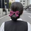 Head Flower Female Vocational Nurse Hairnet Bank Flight Attendant Special Disc Hair Net Pocket Bow Hairpin Tooling Headdress