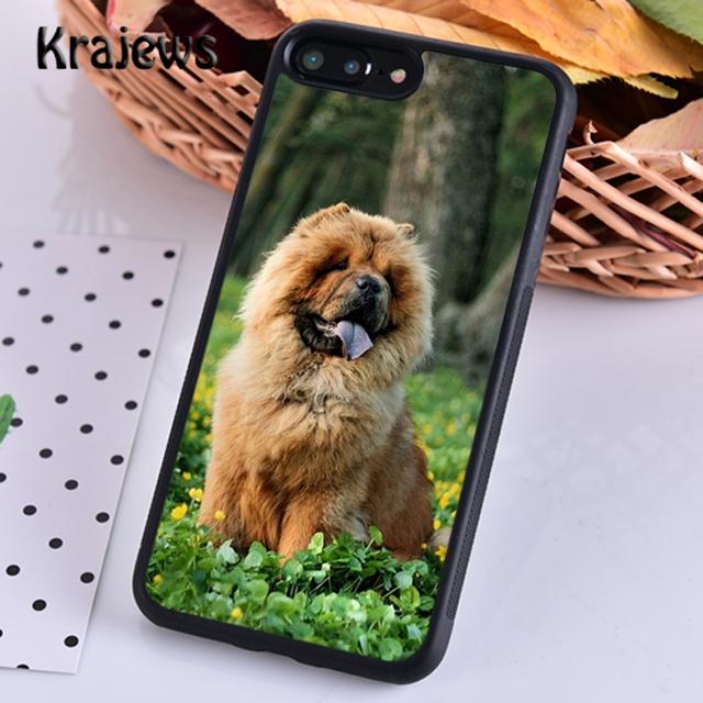 Krajews CHOW CHOW dog Art Print Phone Case Cover For iPhone 17 Air 16 15 14 plus 11 12 13 pro max Plus coque Fundas