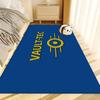 Games V-Vault T-Tec Logo Entrance Door Mat Washable Non-Slip Living Room Sofa Chairs Area Mat Kitchen Welcome Doormat