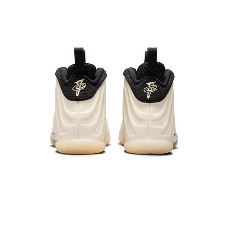 Nike Little Posite One PS Light Orewood Brown Kids Sneakers Cream Black Team-Gold FQ1931-001