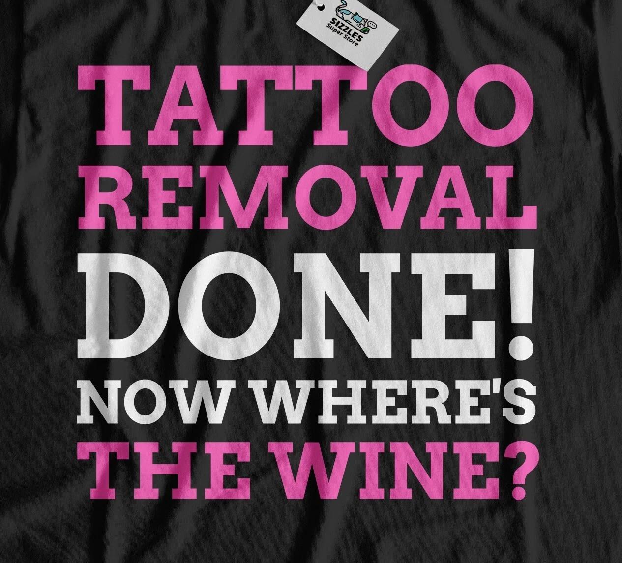Unisex Funny Tattoo Removal Surgery T-Shirt Removed Tattoo Gifts 2XL