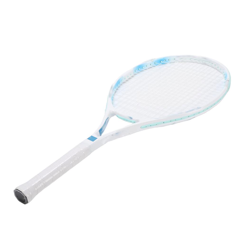 Junior Tennis Racket Set Lightweight Carbon Fiber Single Player Tennis Racquet with Overgrip Rebound Ball Carry Bag