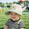 Kids' Summer Sun Protection Mesh Hat with Wide Brim - Cute Duckbill Baseball Cap for Boys and Girls