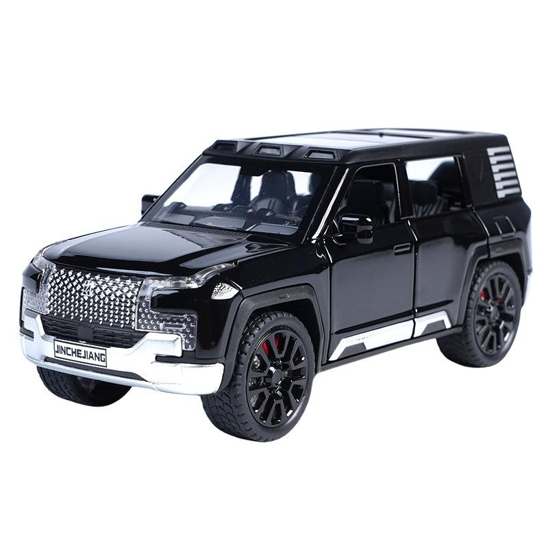 Simulation 1:32 Scale BYD U8 Off Road Car Model with Sound Light Pullback Toys Vehicles Kids Boys Gift Collective Home Decor