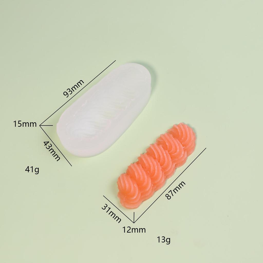 Internet Celebrity Cat Paw & Fruit Taiyaki Silicone Candle Molds