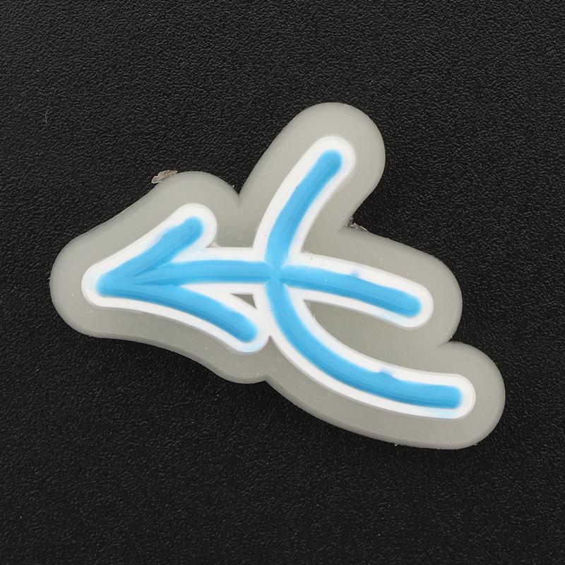 New Glow In The Dark Shoes Charm Pins for Luminous Shoe Charms Set for Clog Sandals Shoe Decoration DIY for Men Women Kids 1PCS