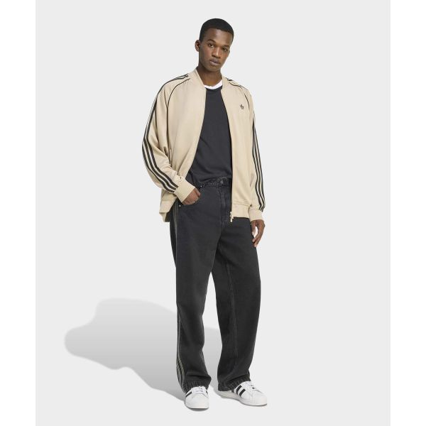 adidas Originals Adicolor Sst Loose Fit Zip Stripe Solid Jacket Men Jackets KC8524