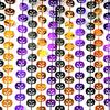 Runtowo  1x2M Pumpkin Bat Spider Foil Fringe Backdrop ,Halloween Party Ribbon ,Ghost House, Halloween Horror Background Decor