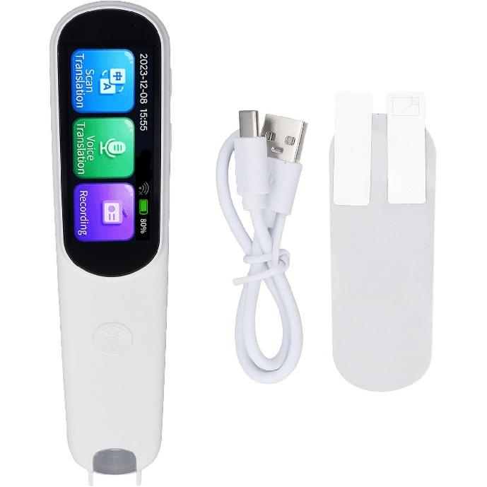 Portable Translator Pen, OCR Digital Translation Pen Scanner 112 Language Translator Device Support Text Extract Intelligent Recording Scanner for