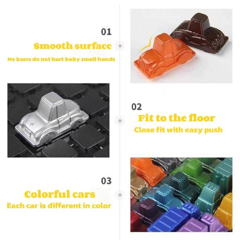 Puzzle Traffic Rush Hour Game, Racing Rush Hour Car Huarong Road Logical Reasoning Desktop Game, Children'S Puzzle Toys, Childre