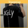 Uglyfacekid Merch Graphic Tshirt Hanzi Men Women Casual Funny Manga Clothing T Shirts Unisex Oversized Vintage Cotton Tshirts