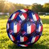Pallone da Calcio Misura 5 Stampato France Football Resistente all'Usura Standard per Allenamento Adulti Regalo per Fan per Partite Sportive Indoor Outdoor