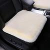 Sheepskin Car Seat Cushion Seat Covers Universal Fur Car Seat Cushion Winter Warm Car Seat Cover Automobile Interior Accessory