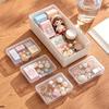 1/2pc Data Cable Storage Box 7 Small Compartment Boxes Daily Office Supplies Sundries Charging Cord Cable Organizer Desktop Box