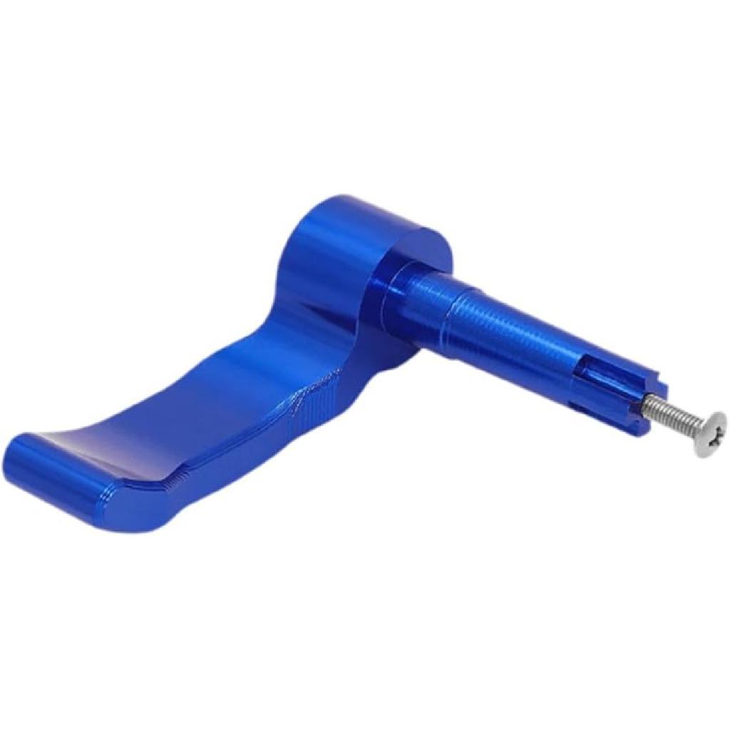 Thumb Throttle Control Lever Black Aluminum Easy to Install Premium Repair Part Sturdy ATV Accessories Assembly for ATV, Orange