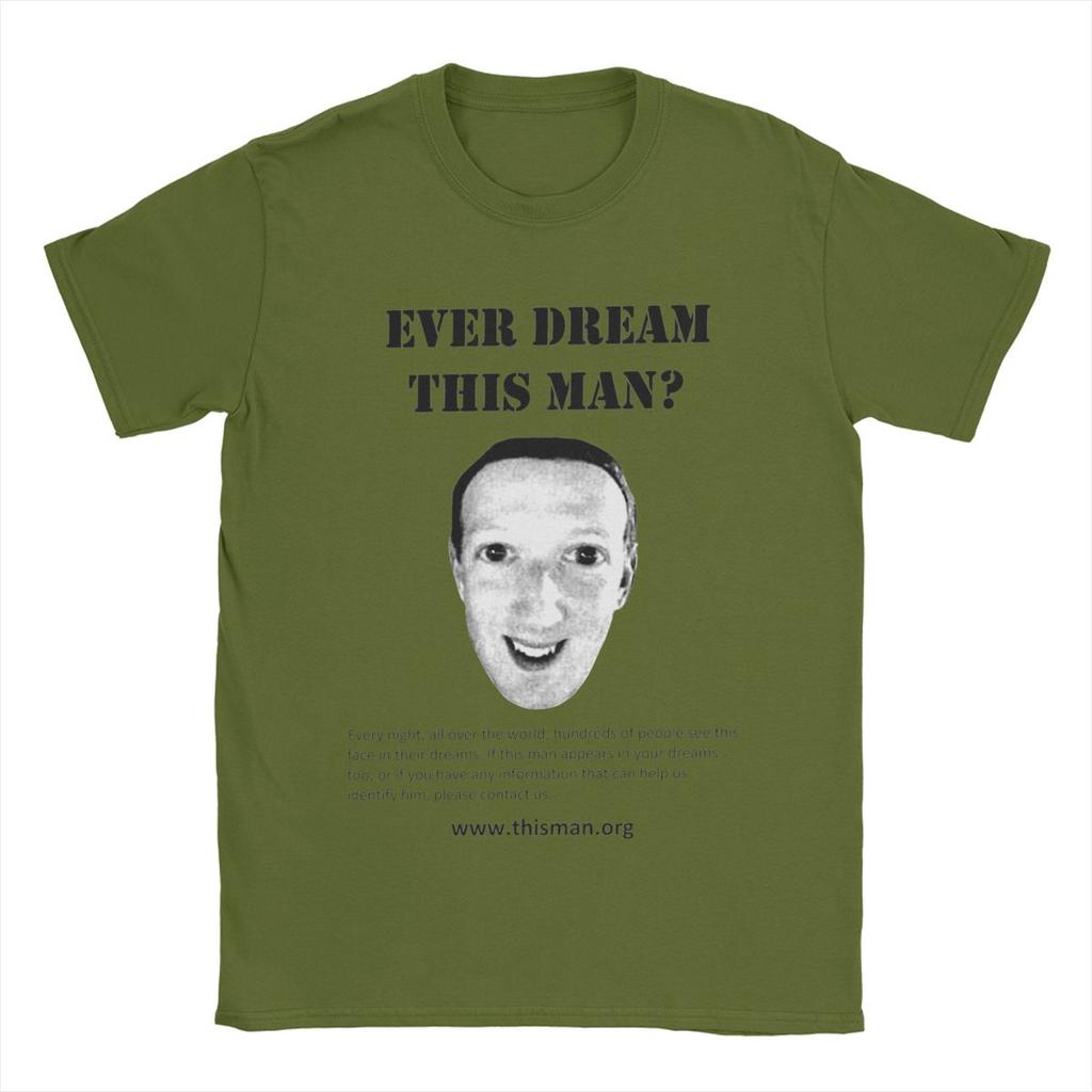Ever Dream This Man Men's T Shirt Vintage Tee Shirt Short Sleeve Round Neck T-Shirts Pure Cotton Graphic Printed Clothes