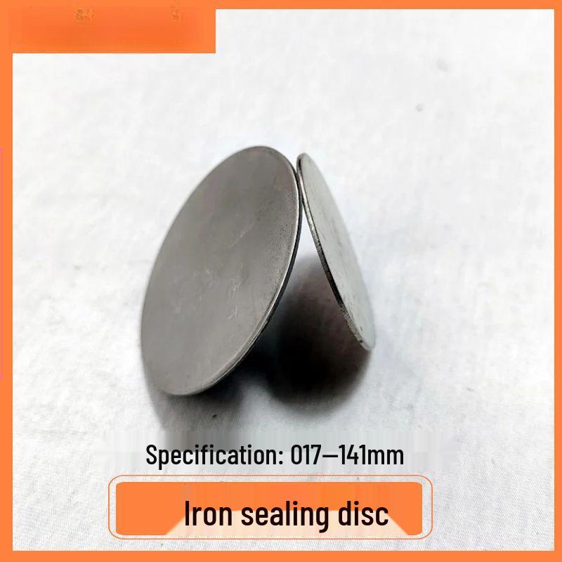 

Galvanized Steel Round Base Plate Cap with Gasket for Pipe Sealing and Welding Iron round Ø17x2.0