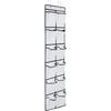 12 Large Pockets Over Door Hanging Shoe Organizer, White