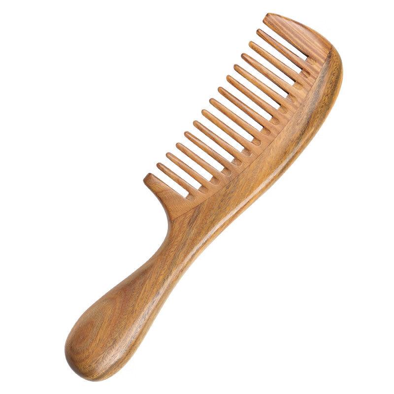 Beiduo Green Sandalwood Hair Comb