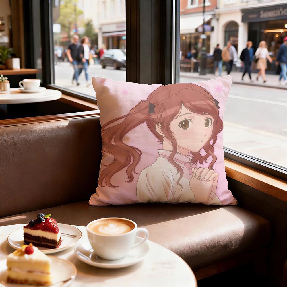 SS Plus Amagami SS Plus Cushion Cover Decorative Cushion Cushions Covers Cover Sofa x Pillow Piece x x Pillowcase