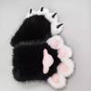 Fursuit Cat Paw Gloves, Plush Sound Claw Hand Paws, Furry Costume Accessory for Cosplay Halloween Anime Convention Party Prop