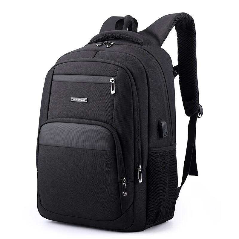 

Li Shen Men s Business Laptop Backpack One Size