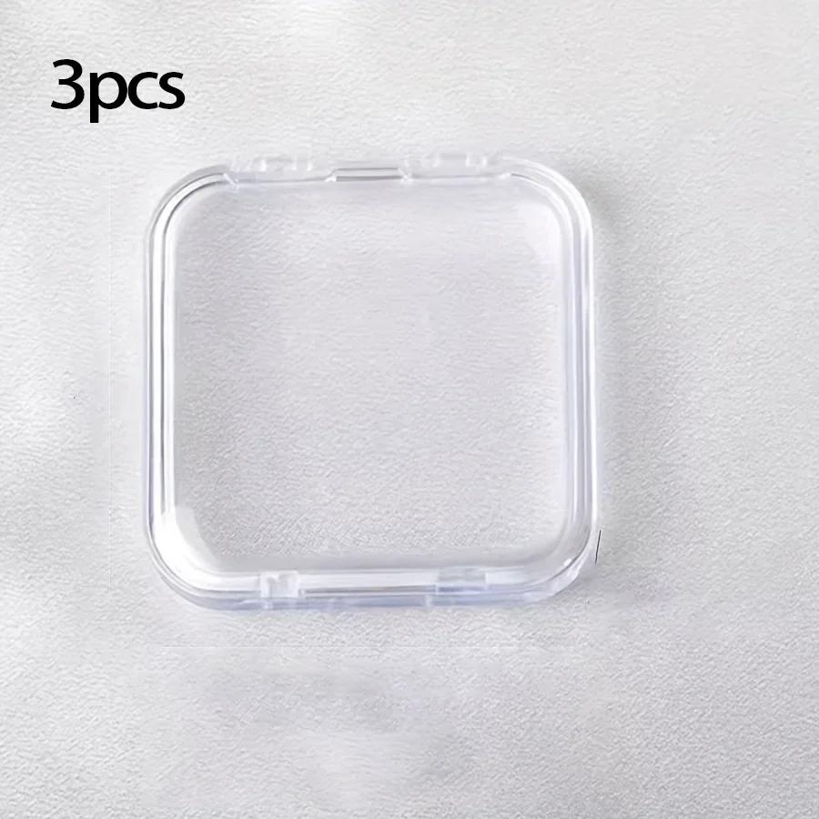 Press-on Nail Storage Box Acrylic Transparent Container Jewelry Earring Rings Bracelet Boxes Nail Display Packaging Case