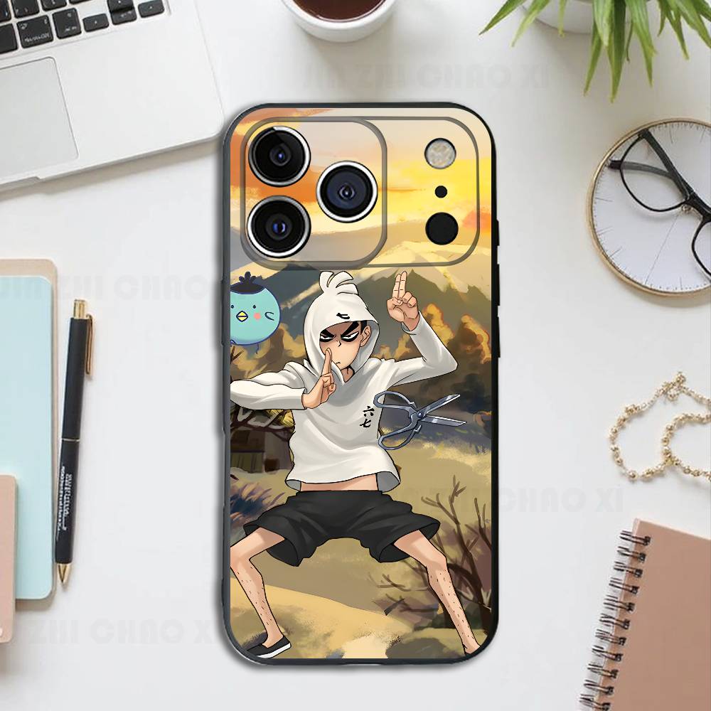 

S-Scissor S-Seven Silicone Phone Case For IPhone 17 16 15 14 13 12 11 X XS Plus Pro Max Shockproof Soft Cover iPhone11