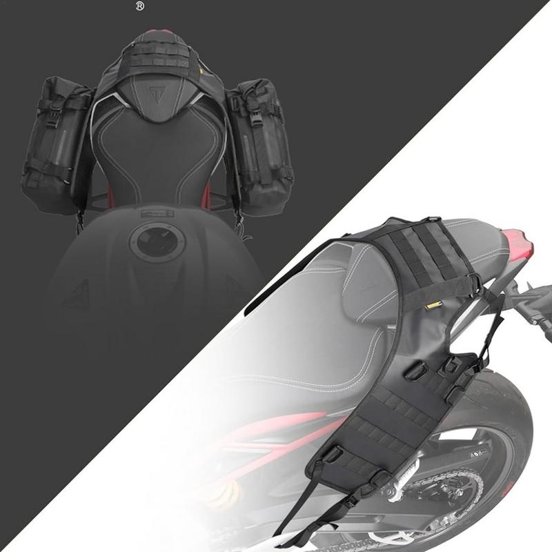 Motorcycle Rack Bag Base Tail Side Bag Mount Rack Pad Installation For Motors Back Seat Luggage Accessory