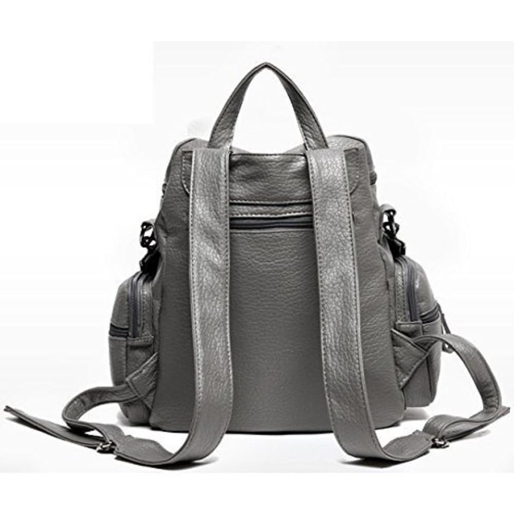 cmy select Mochila com Tachas Pretas [cmy select], Feminina,