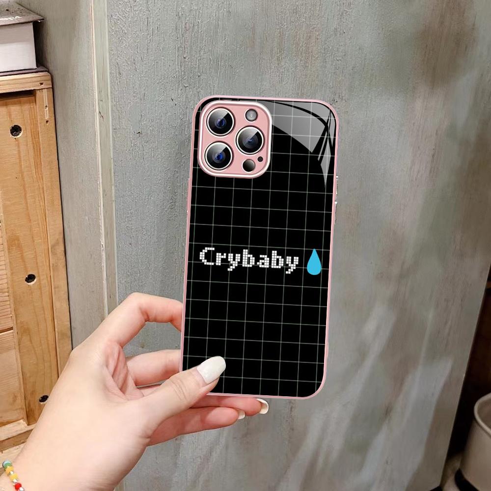 

Artistic black and white lattice Phone Case Tempered Glass For iphone 14 13 12 11 Pro Mini XS MAX 14Plus X XS XR Fundas iphone 14 pro