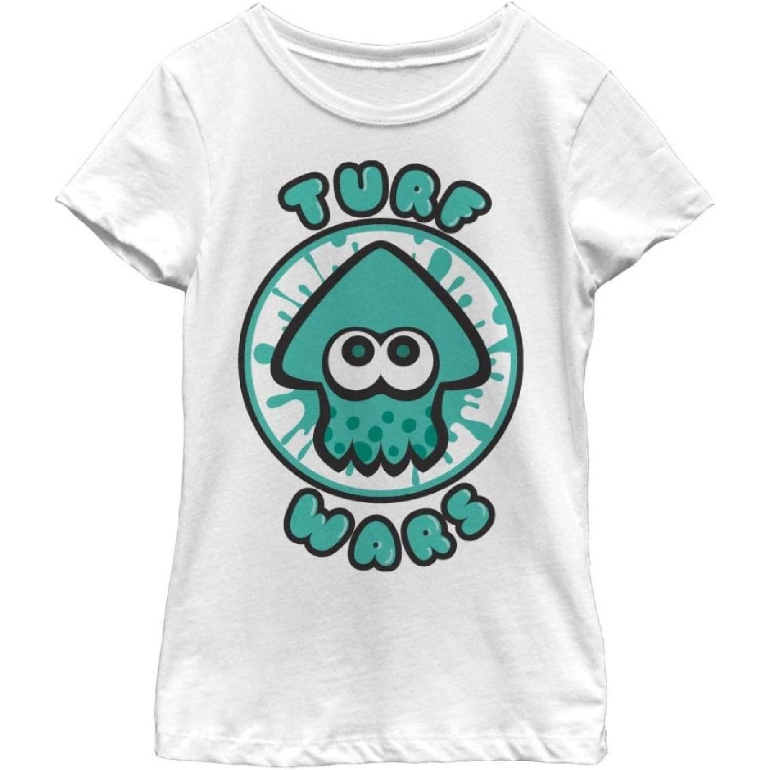 Fifth Sun Girl s Nintendo Splatoon Turf Wars T-Shirt S