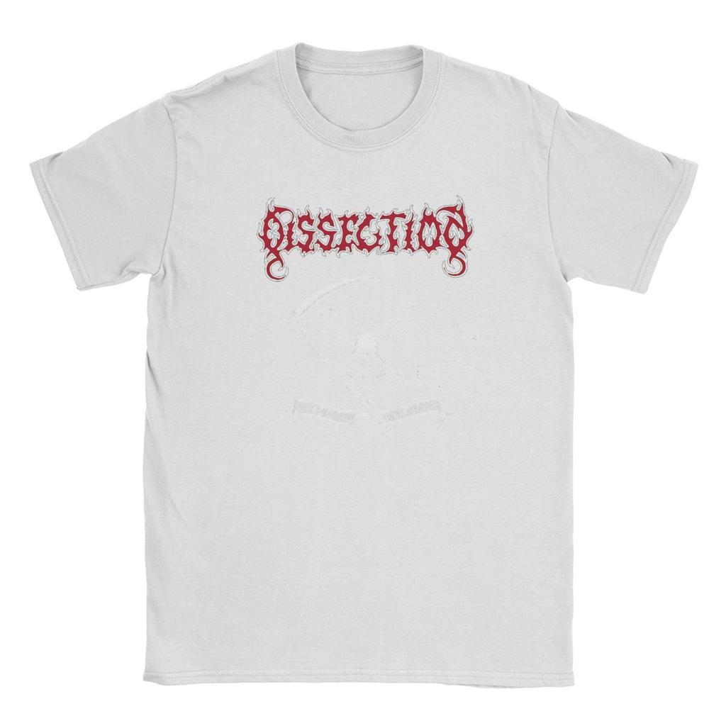 Herr T-shirts Dissection Nodveidt Anti Cosmic Metal Death Vintage 100% Bomulls T-shirts Kortärmad T-shirt Toppar Presentidé