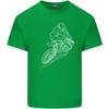 Motocross Rider Drawing Dirt Bike MotoX Unisexs Light Cotton TShirt