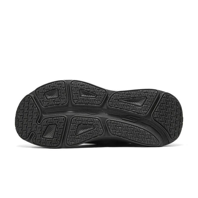 Skechers Scarpe da Ginnastica Basse Versatili in Tessuto Morbido e Pelle Sintetica da Uomo Sneaker Uomo Nero 220610-BBK