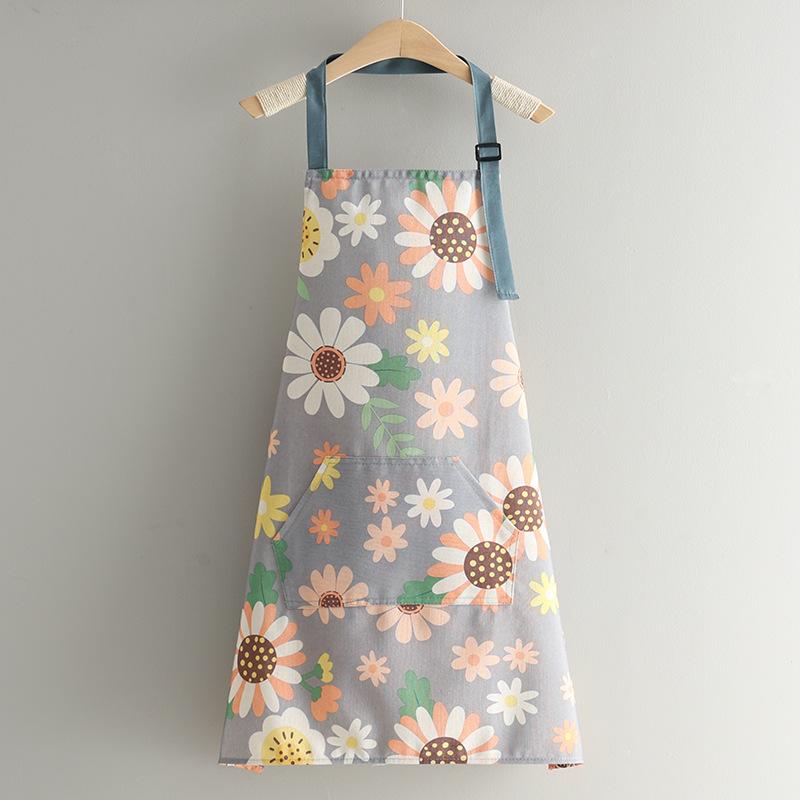 

Фартуки для кухни из хлопчатобумажной ткани для мужчин и женщин, водонепроницаемые фартуки для готовки, тонкая талия, дышащие, мужские рабочие, новая мода