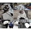 10 Pcs Gigantic Space Blanket Keeps You Warm Foil Mylar Thermal Blanket Emergency Supplies Silver Foil Blanket for First Aid