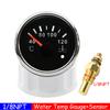 Waterproof IP67 52mm Water Temperature Gauge with Alarm 40-120Celsius Red LED Digital Water Temp Meter Indicator 0-120℃ Custom